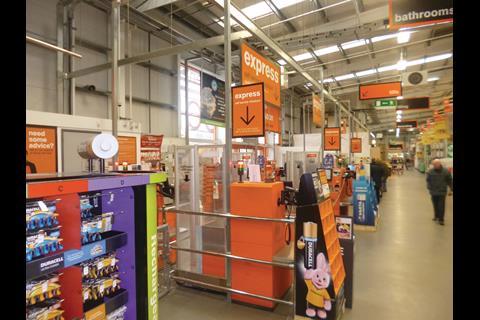The B&Q Extra in Farnborough has put its revamped paint area front and centre of the store